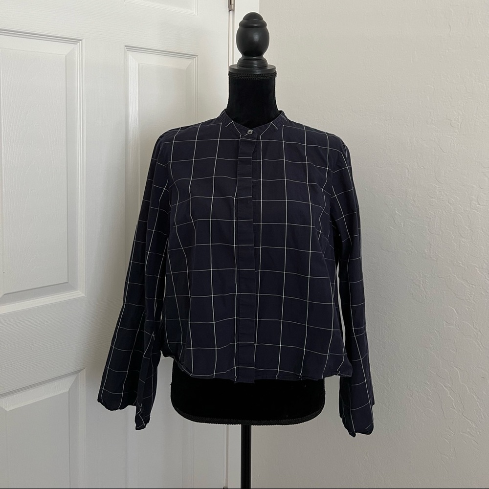 Madewell Flannel w/ Bell Sleeves
